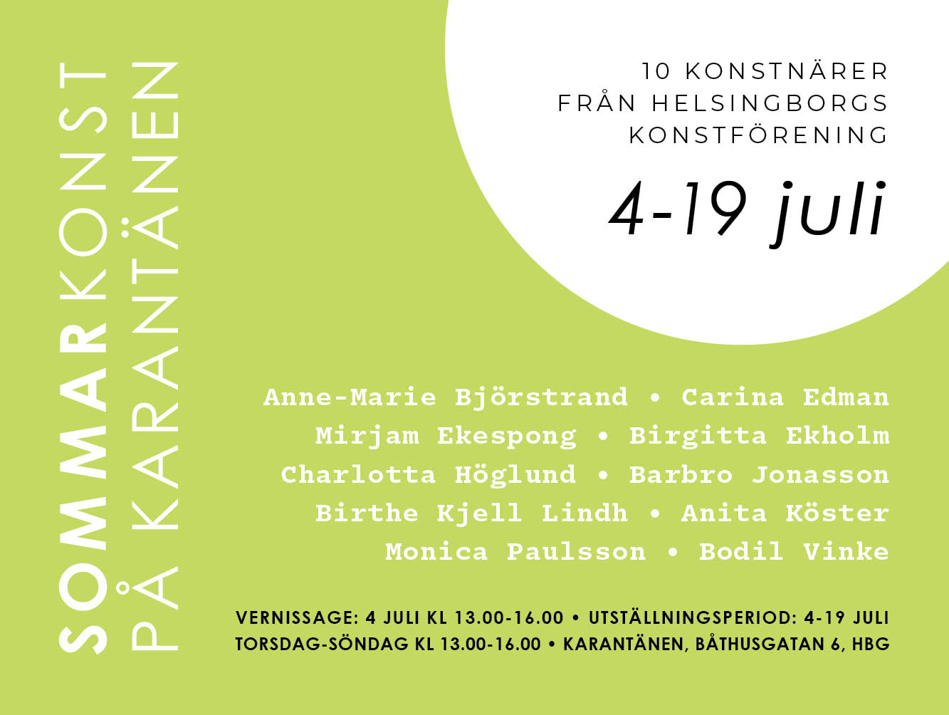 CARINA EDMAN ART | KRAFTEN I LOMMA PaSK 2026
